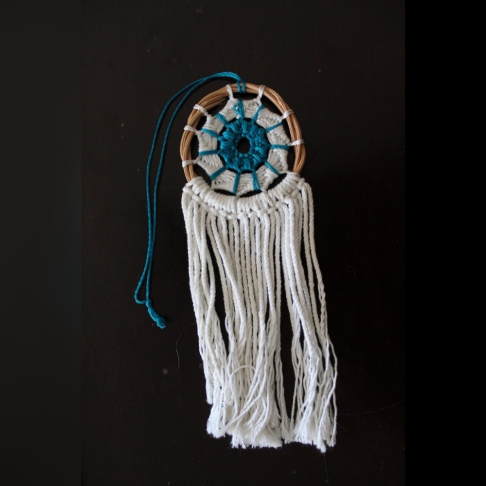 Macrame dreamcatcher